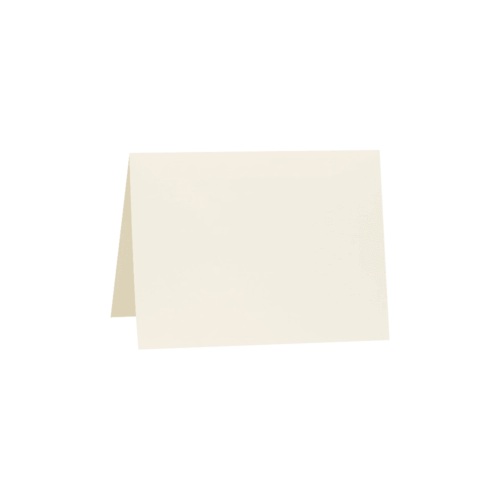 LUXPaper A6 Folded Card, 4 5/8 x 6 1/4, Natural White, 500 Pack