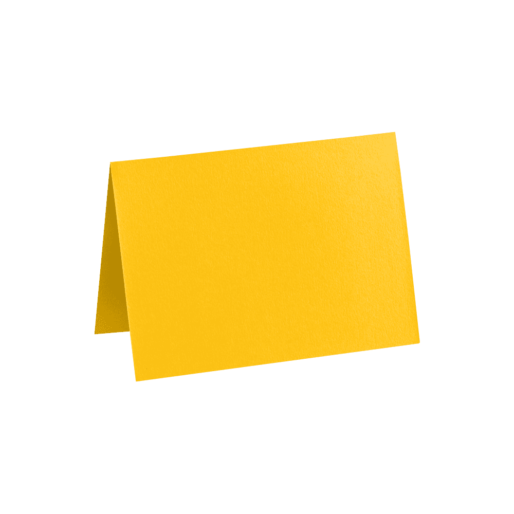 LUXPaper A6 Folded Card, 4 5/8 x 6 1/4, Sunflower, 250 Pack