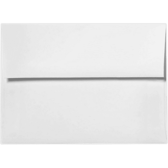 LUXPaper A6 Invitation Envelopes, 4 3/4 x 6 1/2, 24lb. Bright White, 1000 Pack