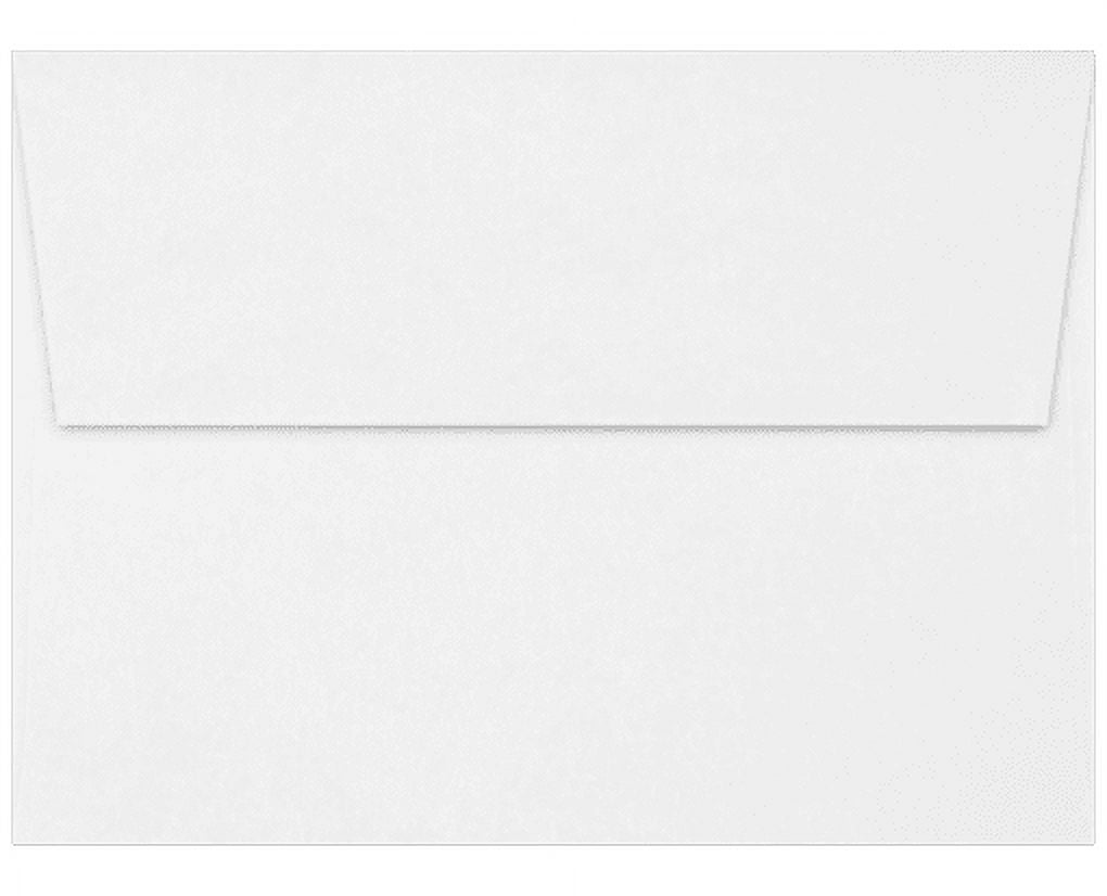 LUXPaper A6 Invitation Envelopes, 4 3/4 x 6 1/2, 70 lb. Classic Crest Avon Brilliant White, 50 Pack