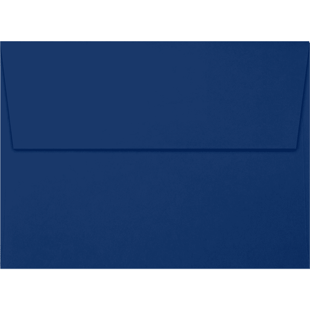 LUXPaper A6 Peel & Press Invitation Envelopes, 4 3/4 x 6 1/2, 80 lb. Navy Blue, 500 Pack