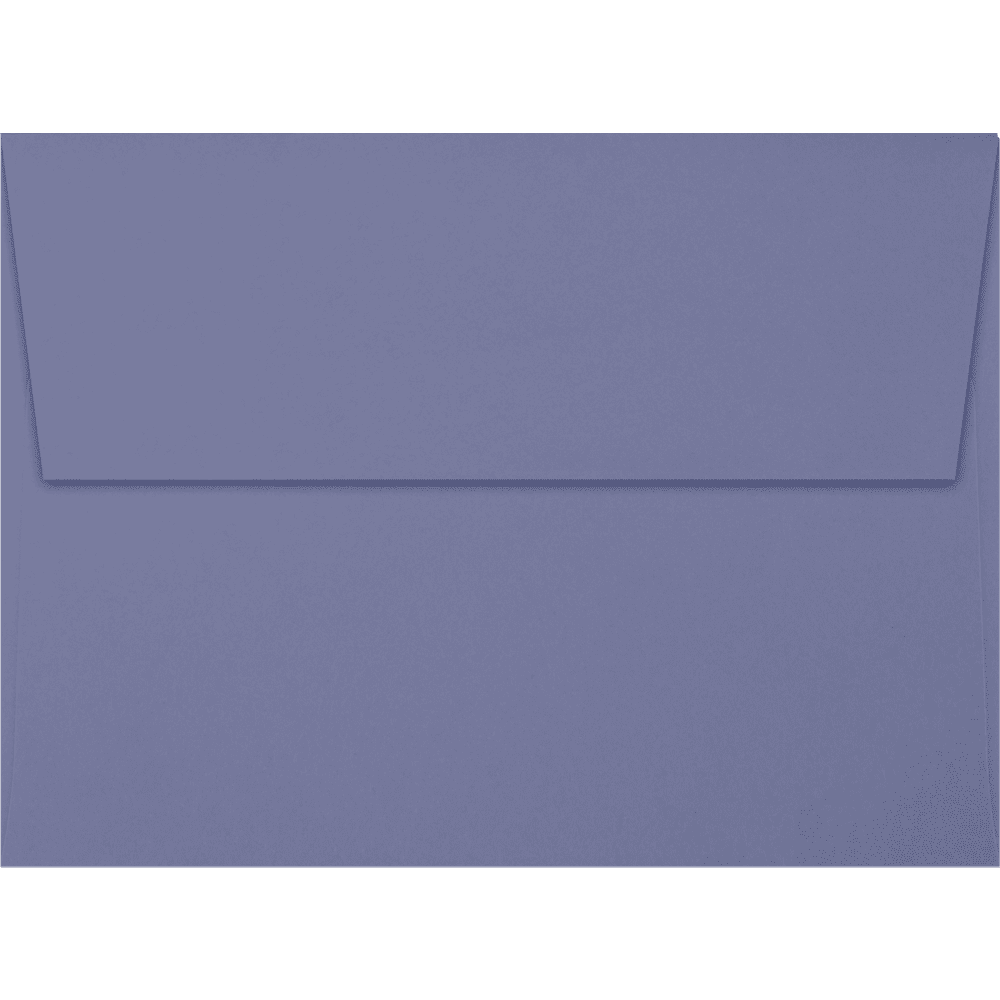 LUXPaper A6 Peel & Press Invitation Envelopes, 4 3/4 x 6 1/2, 80 lb. Wisteria Purple, 500 Pack