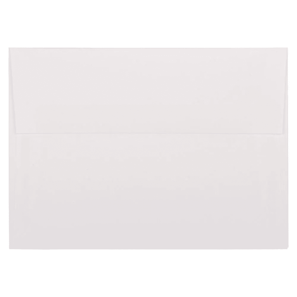 LUXPaper A7 Classic Linen Invitation Envelopes, 5 1/4 x 7 1/4, Avon Brilliant White, 70lb, 500 Pack