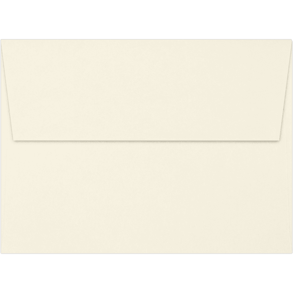 LUXPaper A7 Classic Linen Invitation Envelopes, 5 1/4 x 7 1/4, Natural White, 70lb, 1,000 Pack