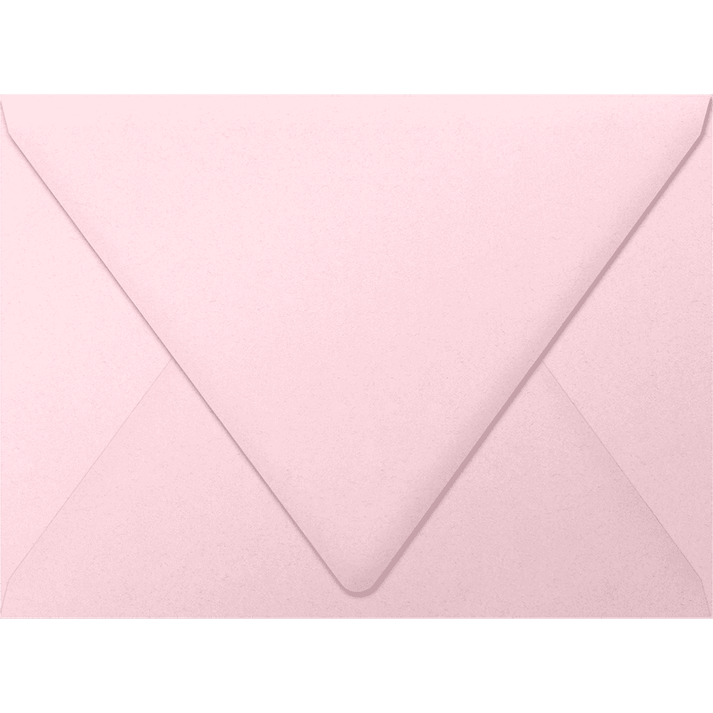 LUXPaper A7 Contour Flap Invitation Envelopes, 5 1/4 x 7 1/4, Candy Pink, 80lb, 50 Pack