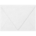 thumbnail image 1 of LUXPaper A7 Contour Flap Invitation Envelopes, 5 1/4 x 7 1/4, White Linen, 80lb, 250 Pack, 1 of 1