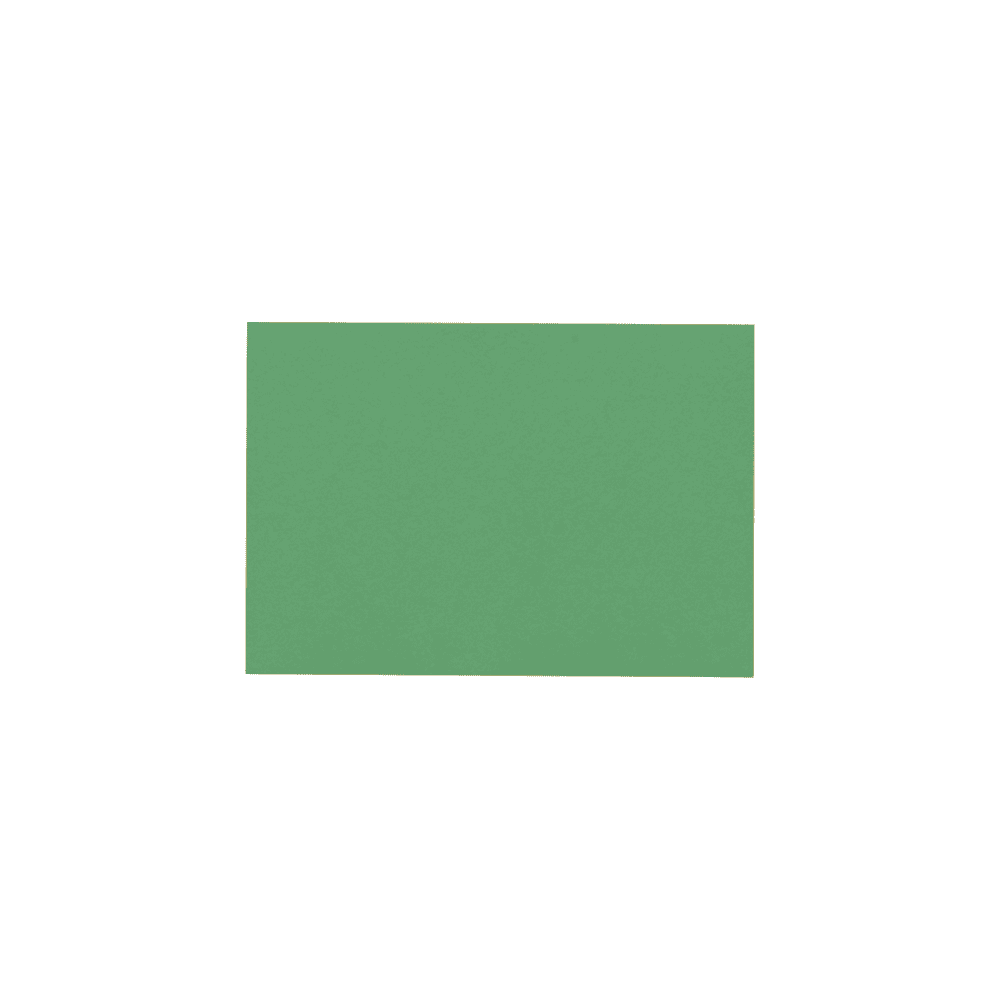 LUXPaper A7 Flat Card, 5 1/8 x 7, Holiday Green, 1000 Pack