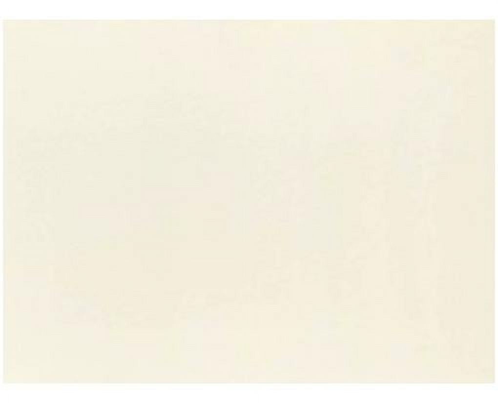 LUXPaper A7 Flat Card, 5 1/8 x 7, Natural, 50 Pack