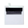 thumbnail image 1 of LUXPaper A7 Foil Lined Envelopes, 5 1/4 x 7 1/4, Peel & Press, 60 lb. White w/ Black Lining, 1000 Pack, 1 of 1