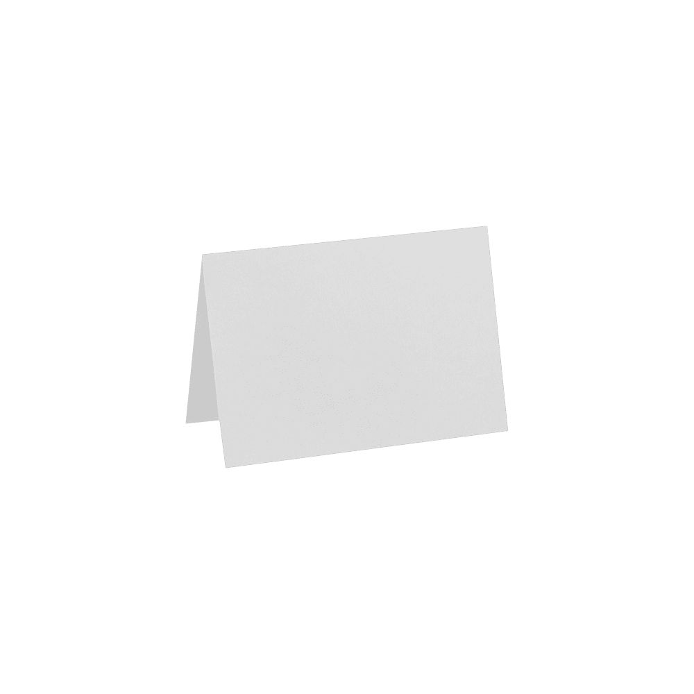 LUXPaper A7 Folded Card, 5 1/8 x 7, Gray, 250 Pack