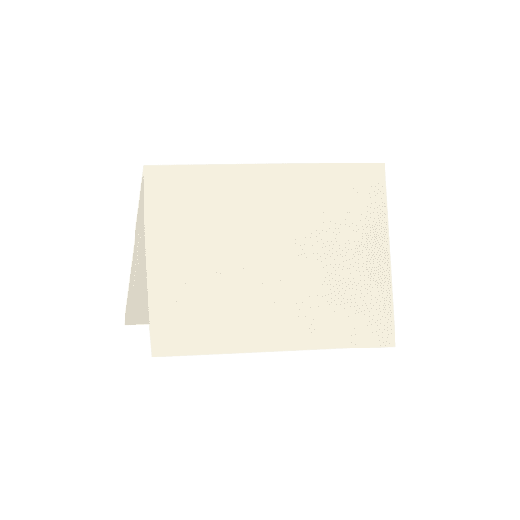 LUXPaper A7 Folded Card, 5 1/8 x 7, Natural, 50 Pack