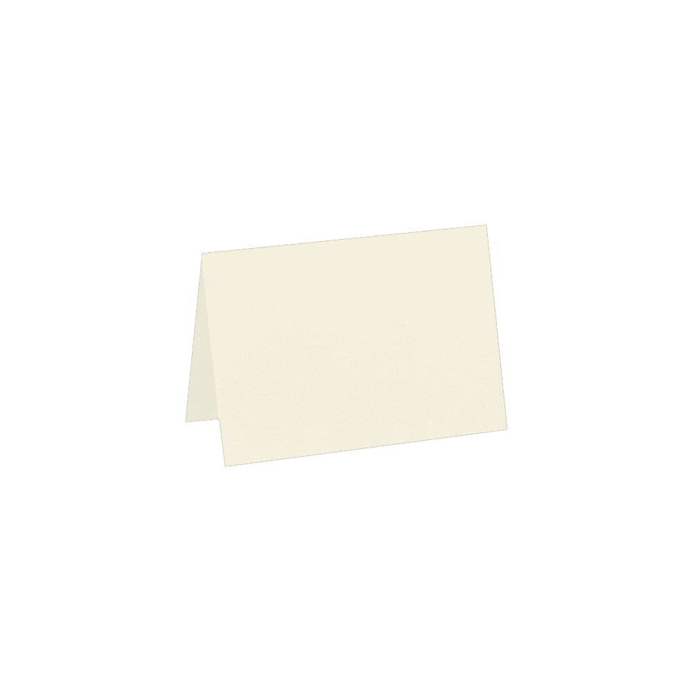 LUXPaper A7 Folded Card, 5 1/8 x 7, Natural Linen, 250 Pack