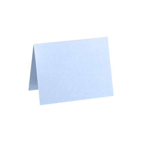 LUXPaper A7 Folded Notecards, 5 1/8 x 7, Baby Blue, 1000 Pack