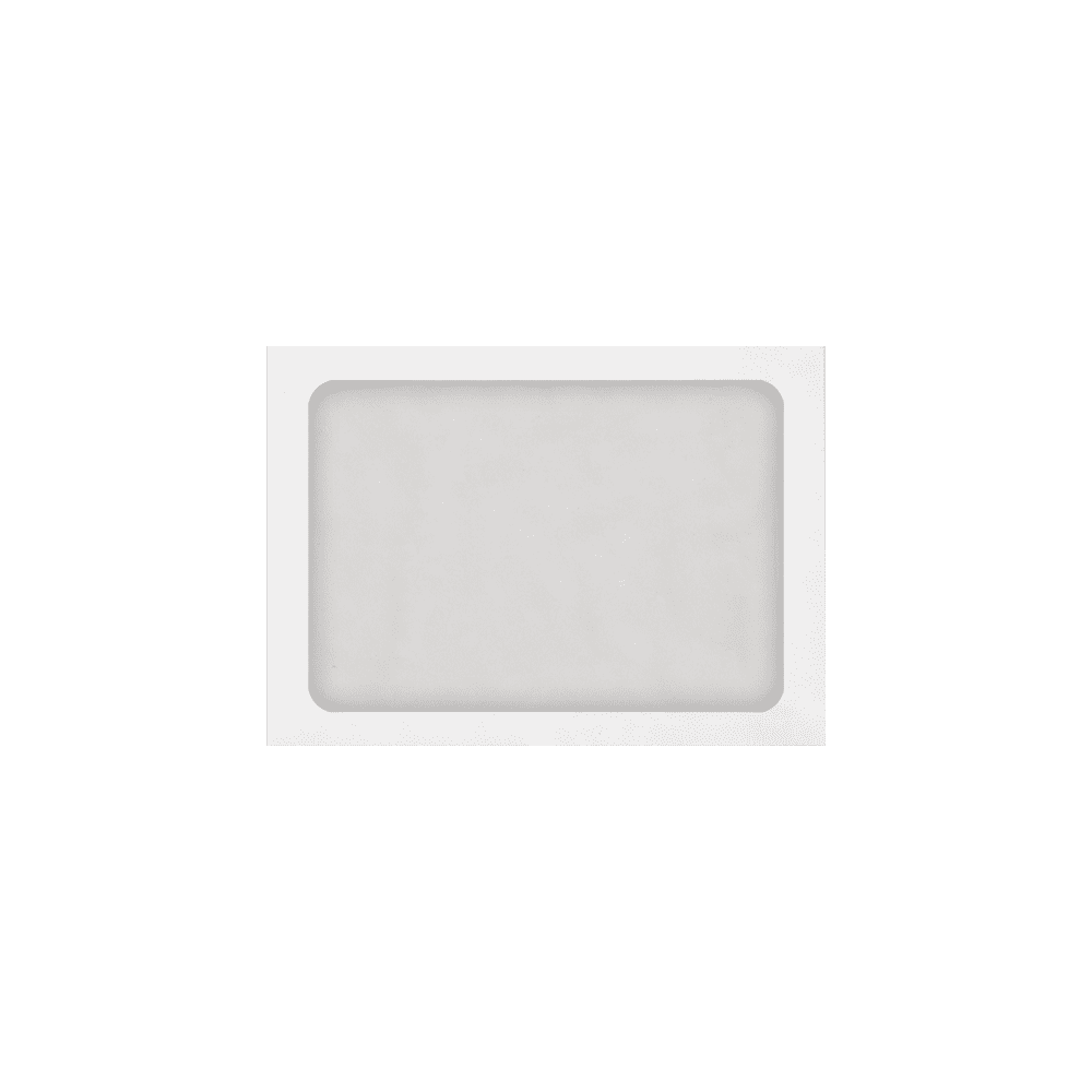 LUXPaper A7 Full Face Window Envelopes, 5 1/4 x 7 1/4, 28lb, White, 50 Pack