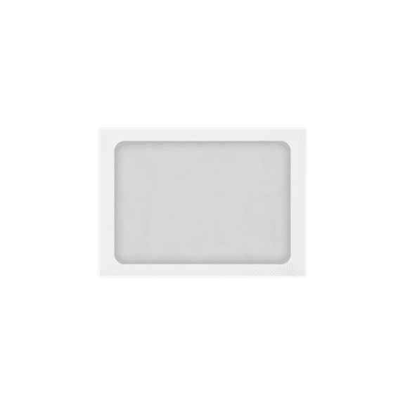 LUXPaper A7 Full Face Window Envelopes, 5 1/4 x 7 1/4, 28lb, White, 50 Pack