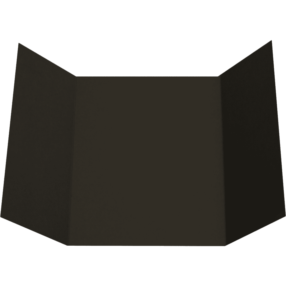 LUXPaper A7 Gatefold Invitation, 5 x 7, Midnight Black, 100 Pack