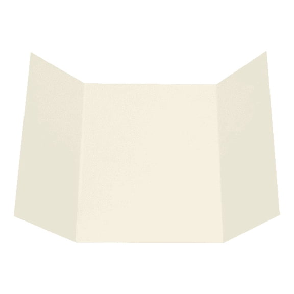 LUXPaper A7 Gatefold Invitation, 5 x 7, Natural Linen, 100 Pack
