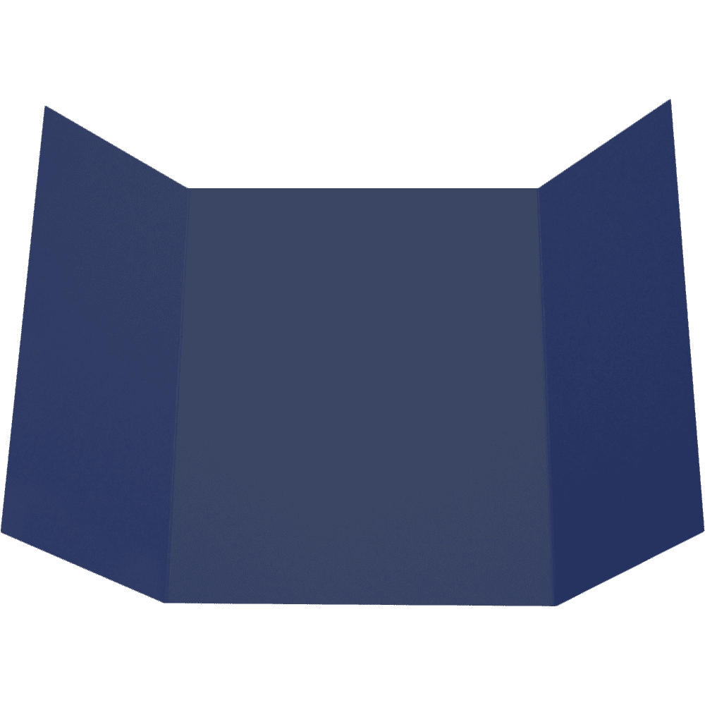 LUXPaper A7 Gatefold Invitation, 5 x 7, Navy Blue, 10 Pack