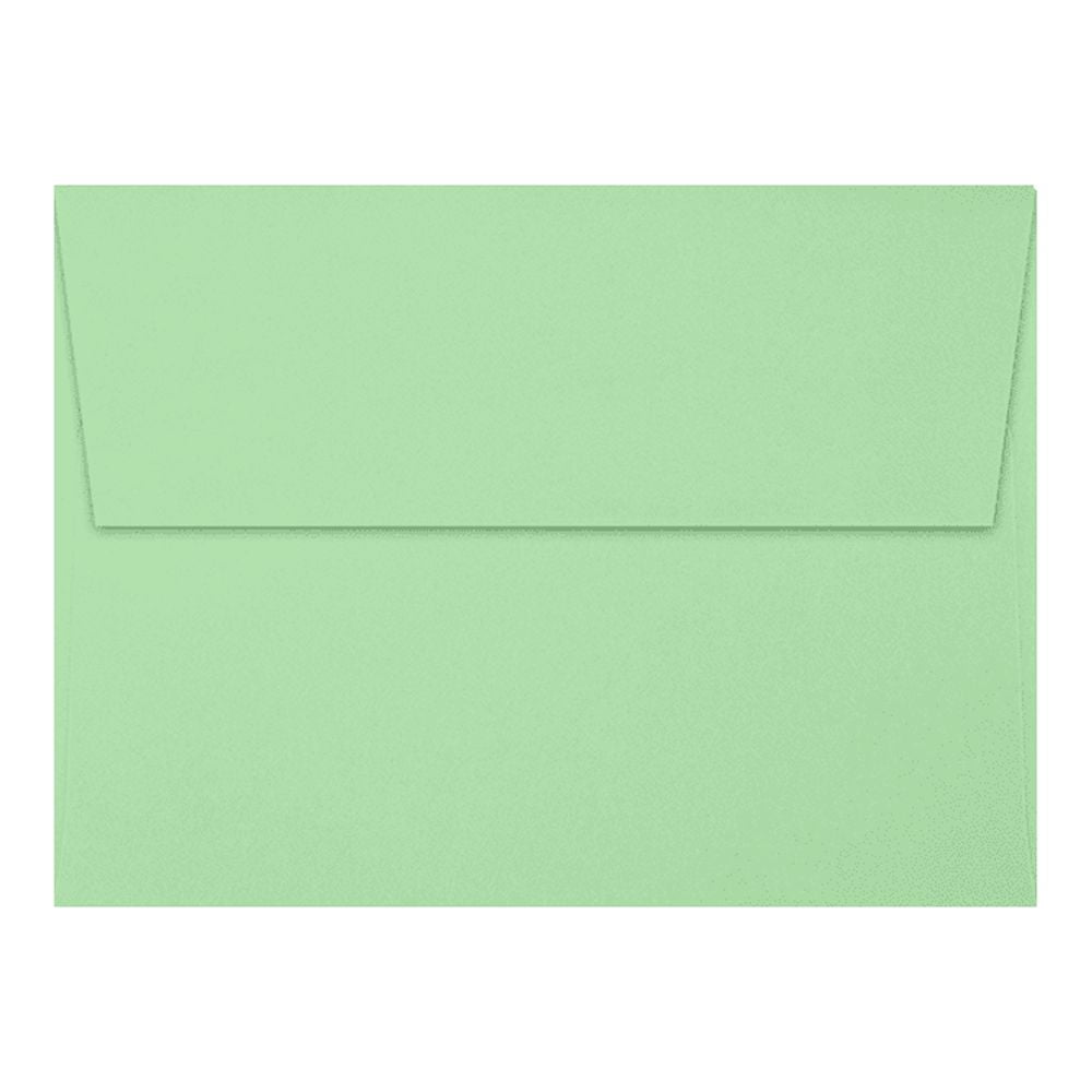 LUXPaper A7 Invitation Envelopes, 5 1/4 x 7 1/4, 80 lb. Pastel Green, 1000 Pack