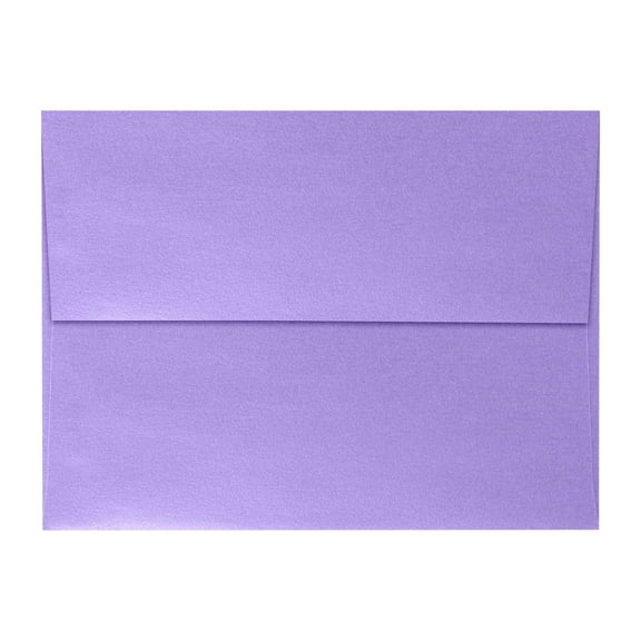 LUXPaper A7 Invitation Envelopes, 5 1/4 x 7 1/4, Amethyst Metallic, 500/Pack