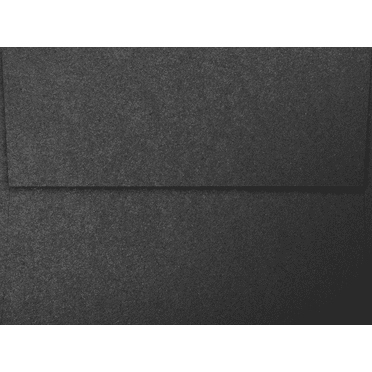 LUXPaper A7 Invitation Envelopes, 5 1/4 x 7 1/4, Anthracite Metallic, 50/Pack