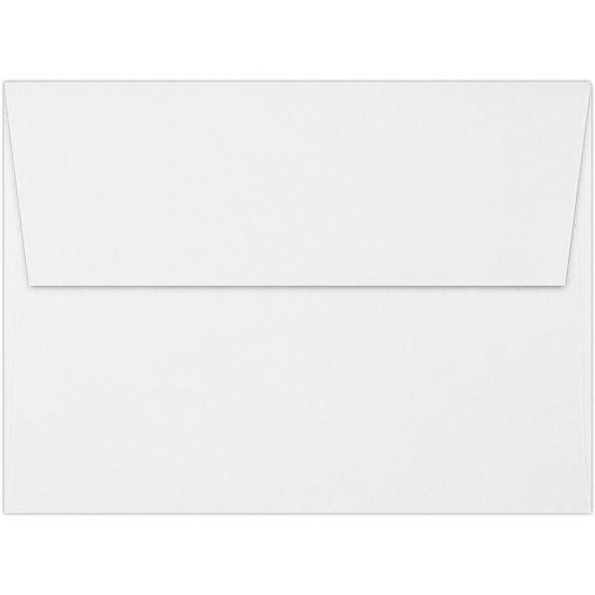 LUXPaper A7 Invitation Envelopes, 5 1/4 x 7 1/4, Bright White, 1000/Pack