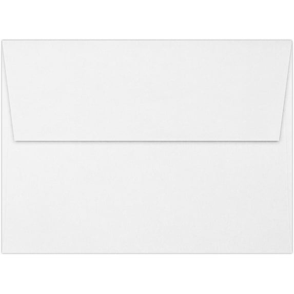 LUXPaper A7 Invitation Envelopes, 5 1/4 x 7 1/4, Bright White, 250/Pack
