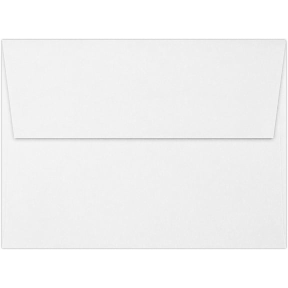 LUXPaper A7 Invitation Envelopes, 5 1/4 x 7 1/4, Bright White, 500/Pack