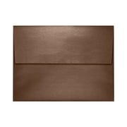 LUXPaper A7 Invitation Envelopes, 5 1/4 x 7 1/4, Bronze Metallic, 50/Pack