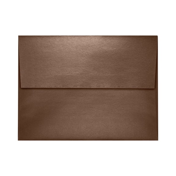 LUXPaper A7 Invitation Envelopes, 5 1/4 x 7 1/4, Bronze Metallic, 500/Pack