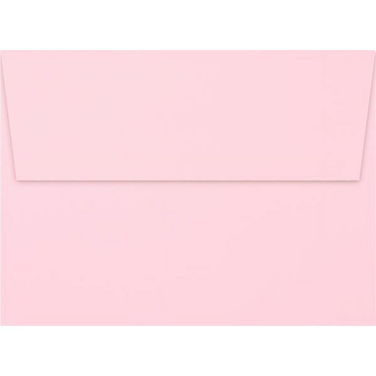 LUXPaper A7 Invitation Envelopes, 5 1/4 x 7 1/4, Candy Pink, 1000/Pack