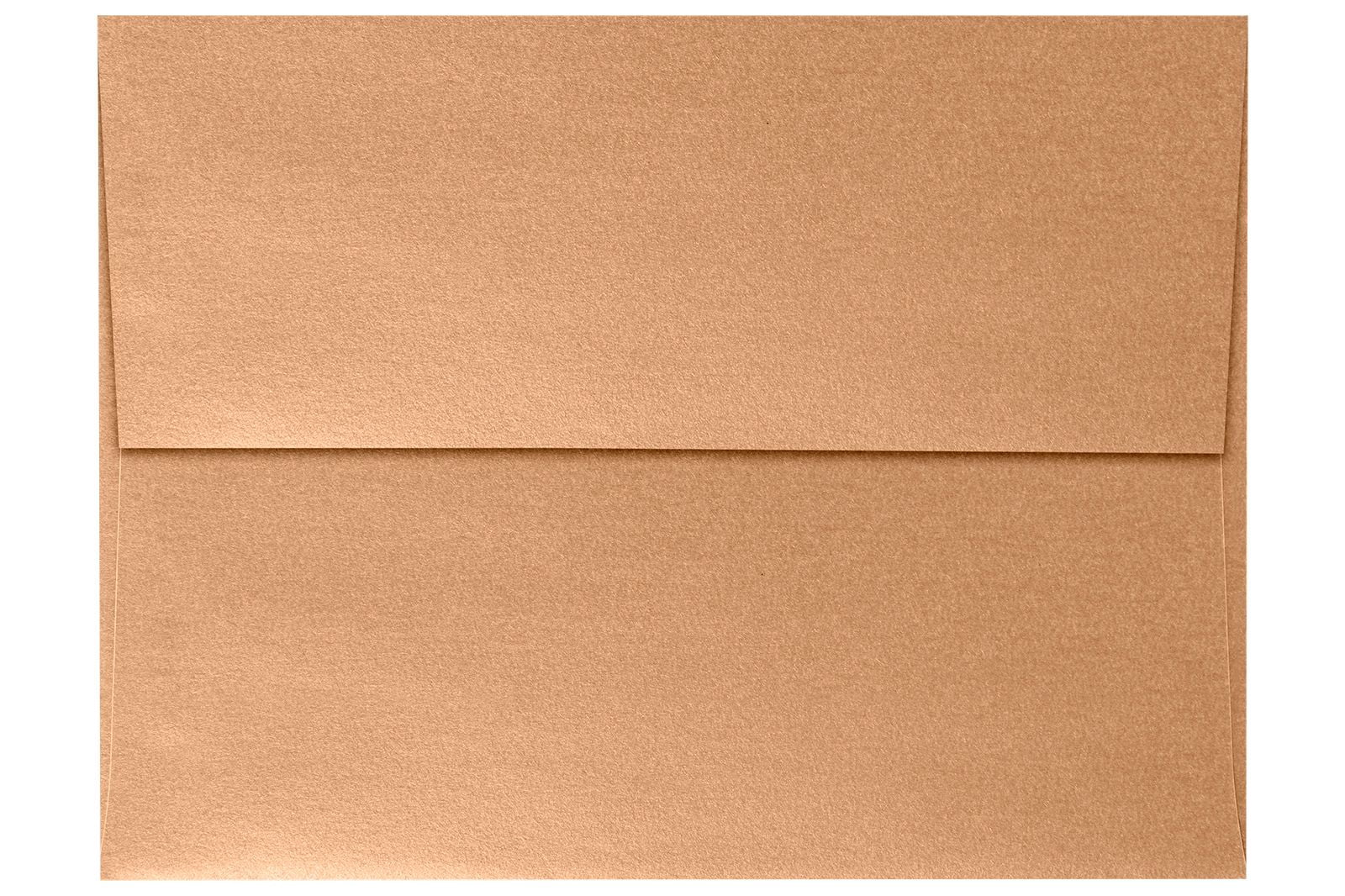 LUXPaper A7 Invitation Envelopes, 5 1/4 x 7 1/4, Copper Metallic, 500/Pack