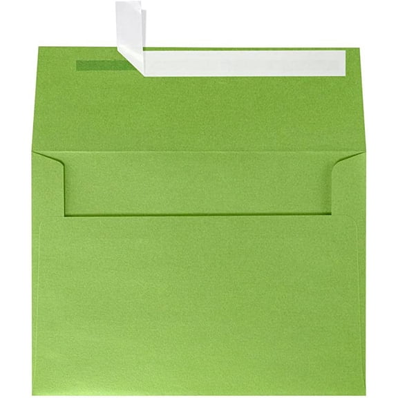 LUXPaper A7 Invitation Envelopes, 5 1/4 x 7 1/4, Fairway Metallic, 500/Pack