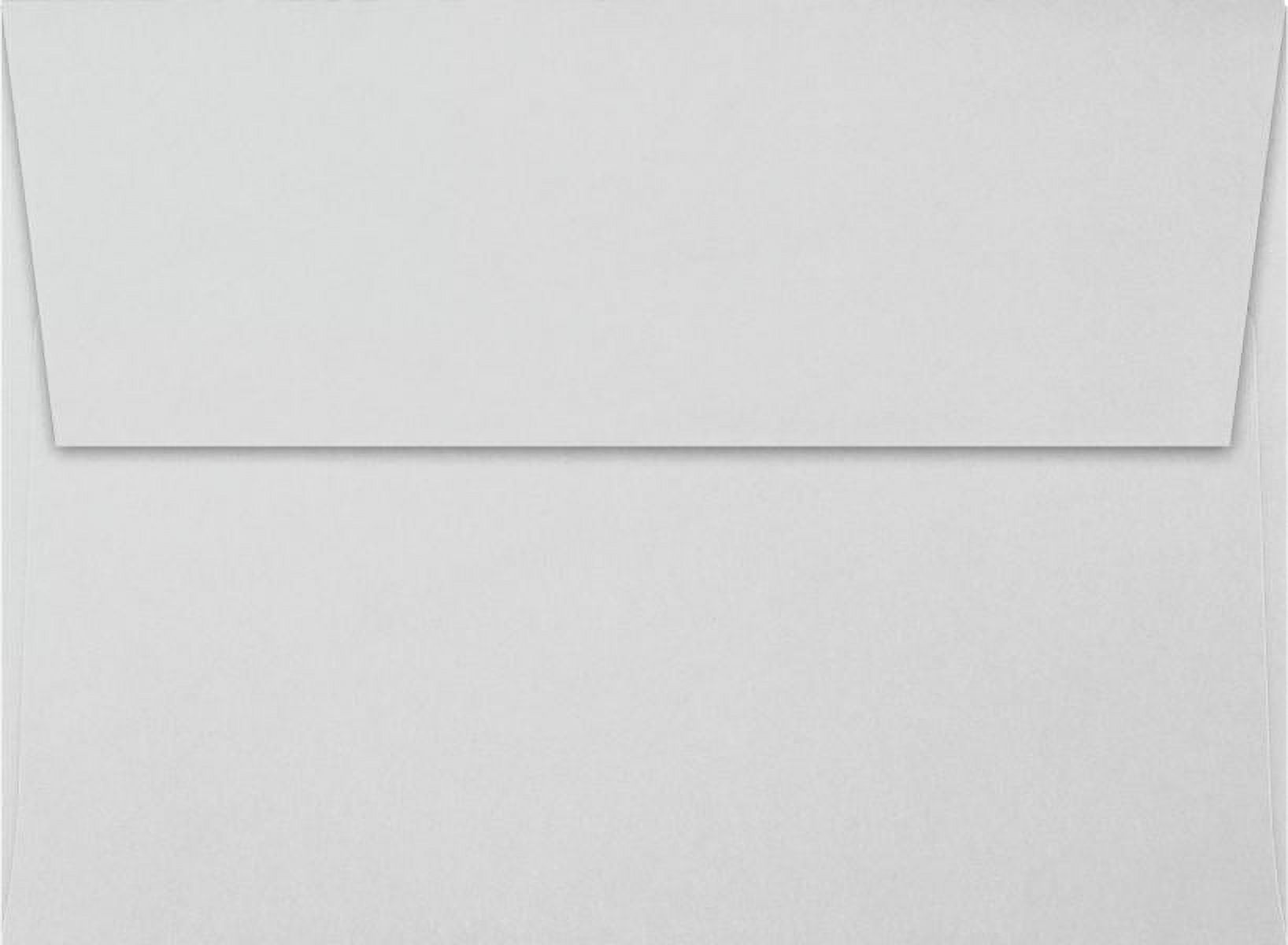 LUXPaper A7 Invitation Envelopes, 5 1/4 x 7 1/4, Gray, 50/Pack