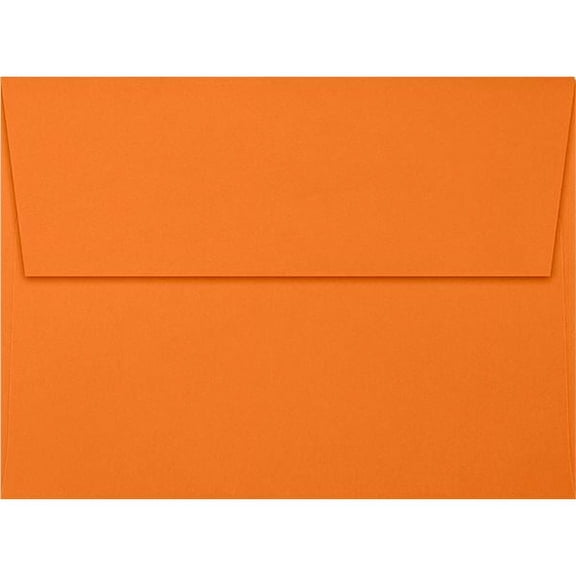 LUXPaper A7 Invitation Envelopes, 5 1/4 x 7 1/4, Mandarin, 500/Pack