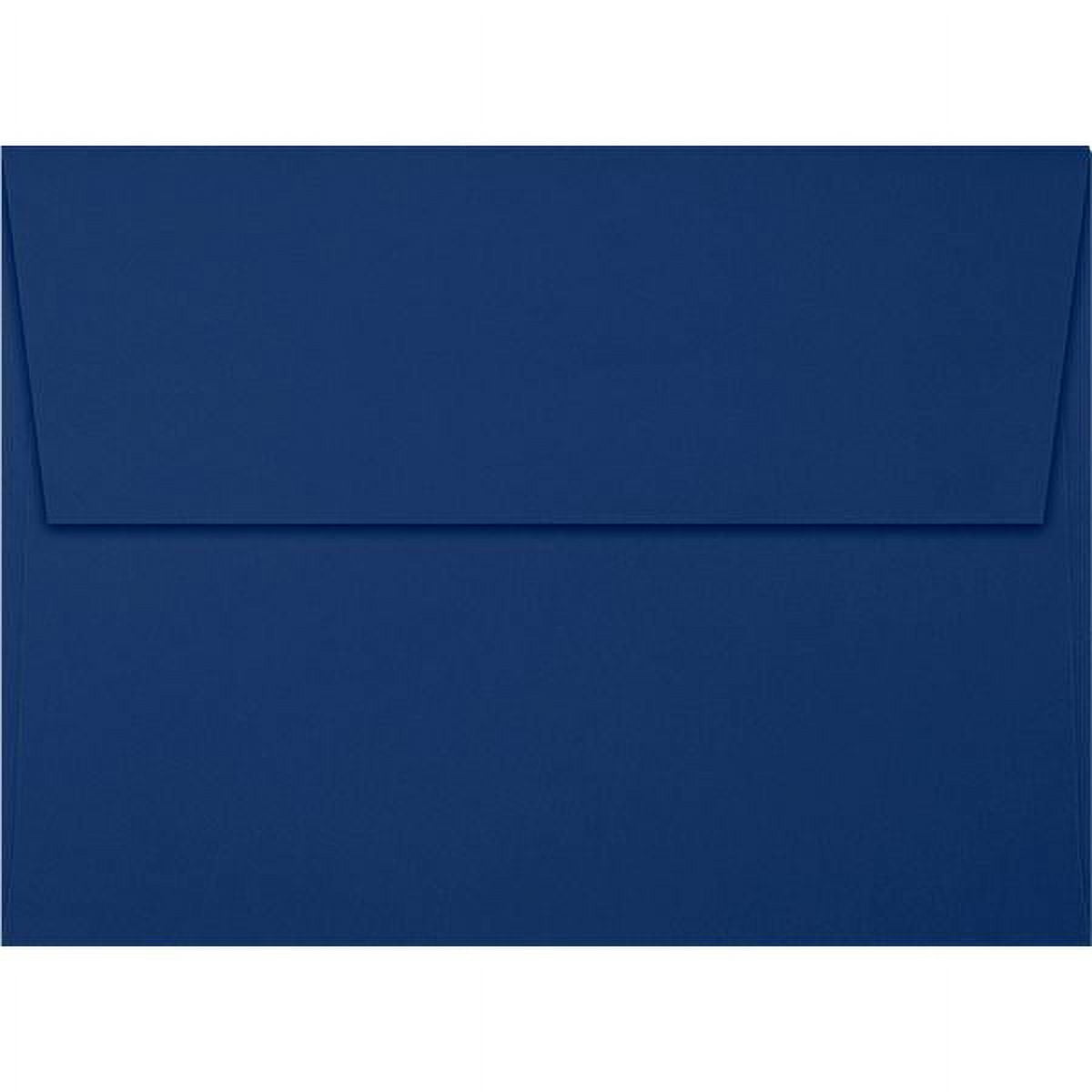 LUXPaper A7 Invitation Envelopes, 5 1/4 x 7 1/4, Navy, 250/Pack