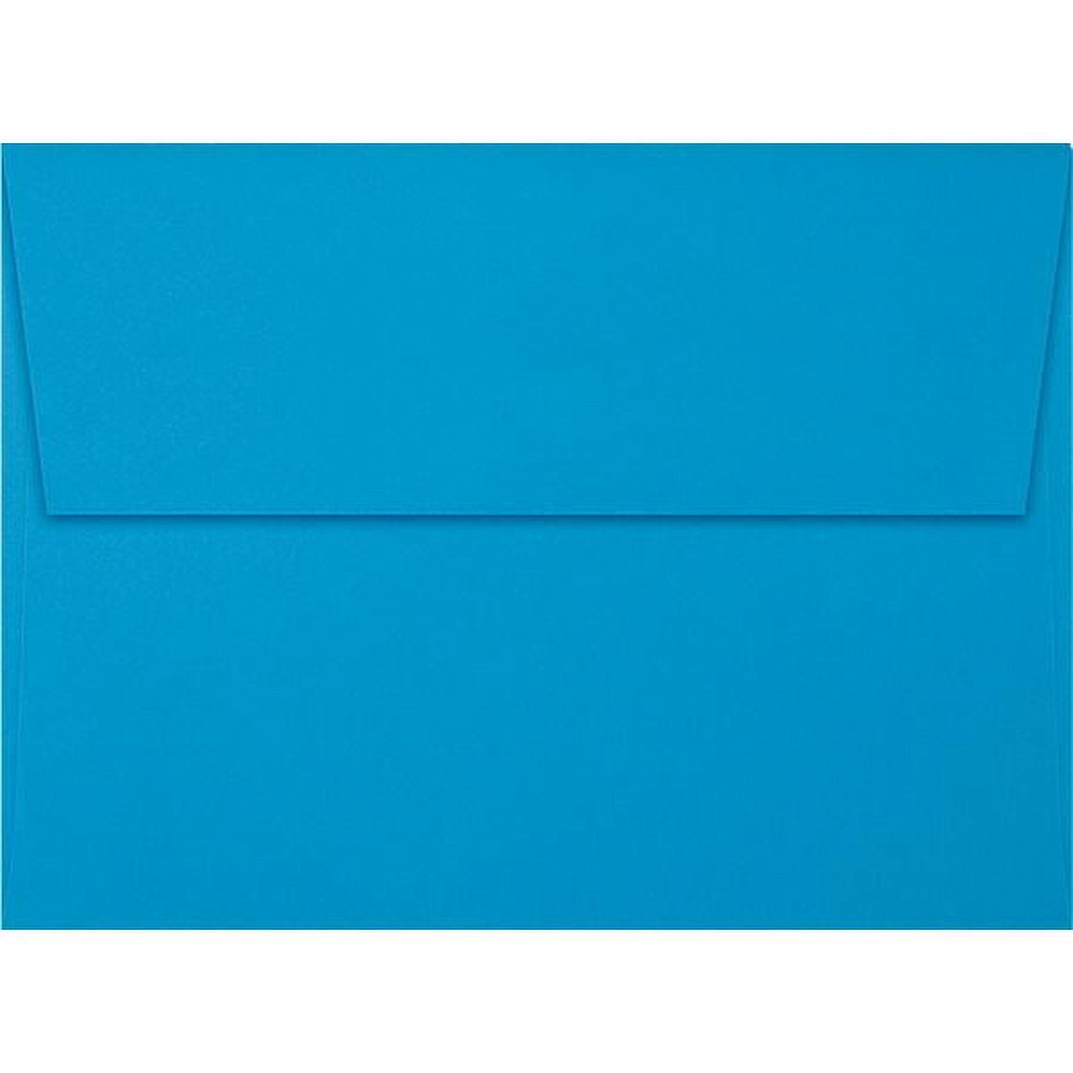 LUXPaper A7 Invitation Envelopes, 5 1/4 x 7 1/4, Pool, 1000/Pack