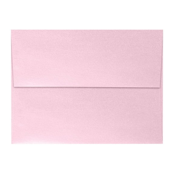 LUXPaper A7 Invitation Envelopes, 5 1/4 x 7 1/4, Rose Quartz Metallic, 250/Pack