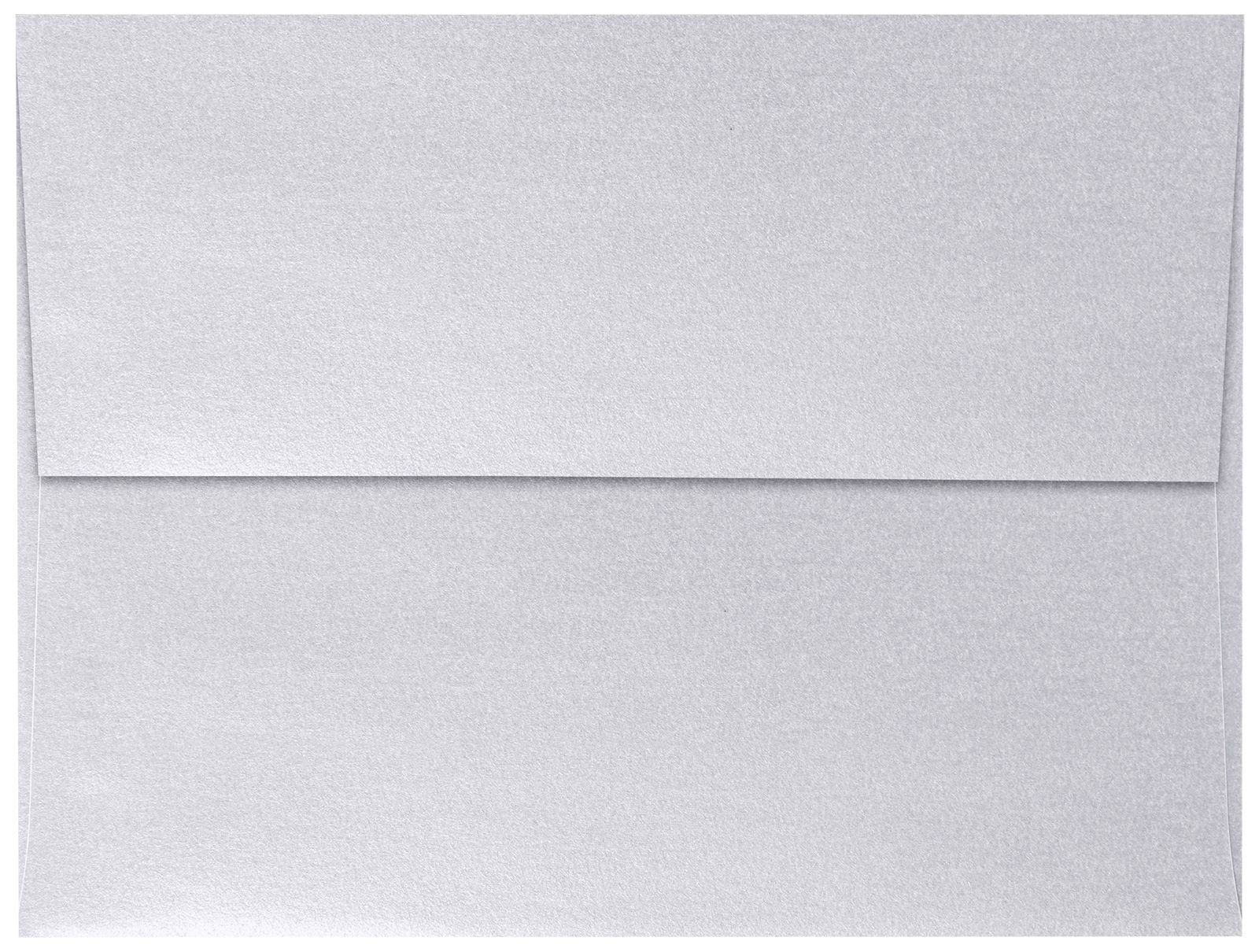 LUXPaper A7 Invitation Envelopes, 5 1/4 x 7 1/4, Silver Metallic, 50/Pack