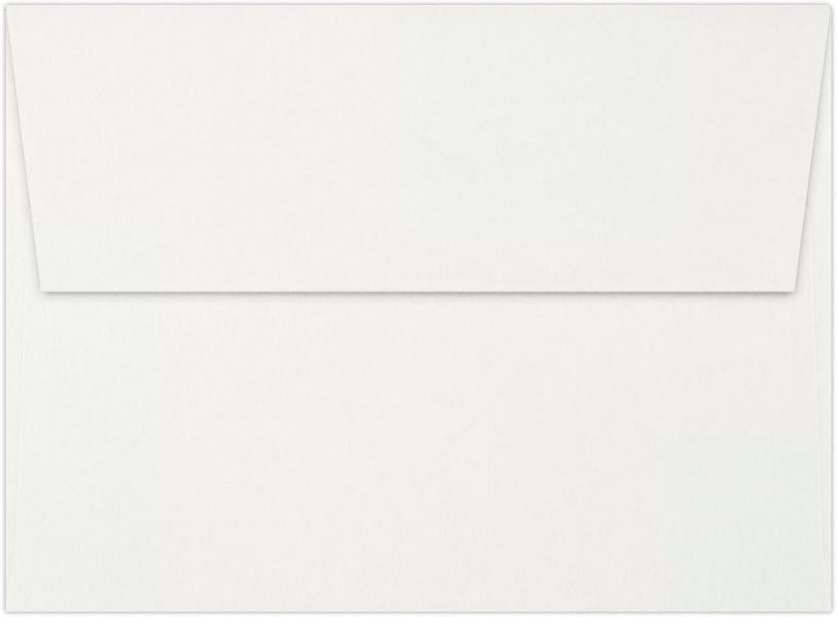 LUXPaper A7 Invitation Envelopes, 5 1/4 x 7 1/4, White, 250/Pack