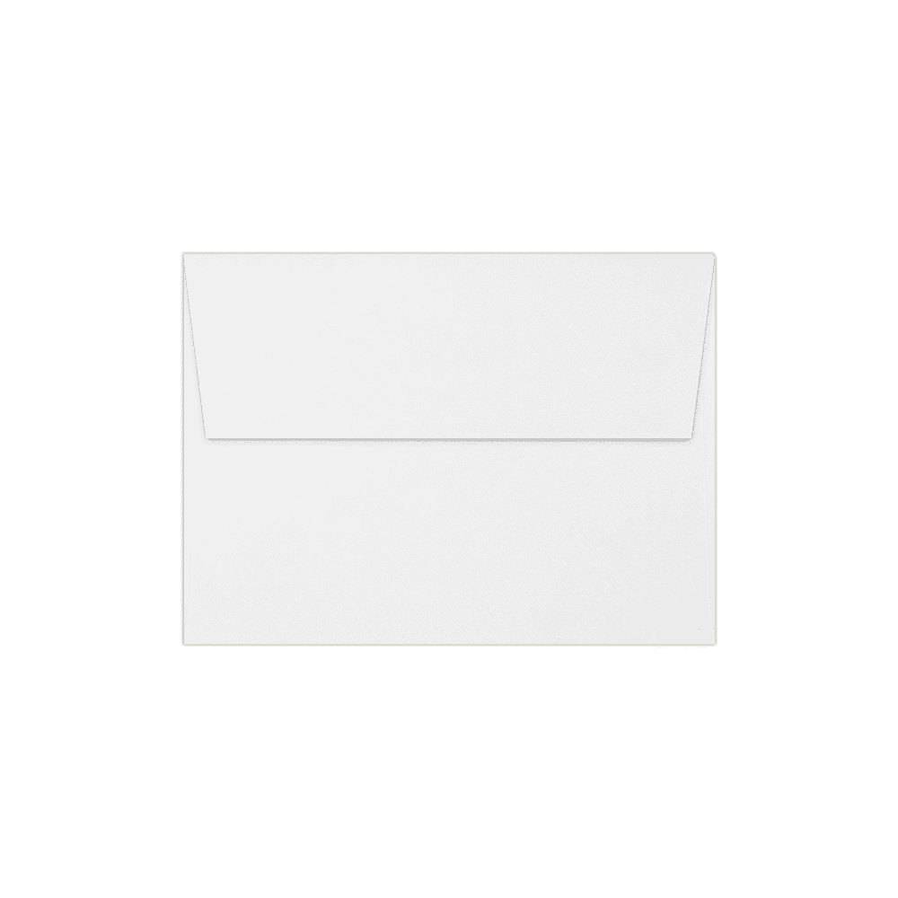 LUXPaper A7 Invitation Envelopes w/Peel & Press, 5 1/4 X 7 1/4, 80lb, Bright White, 25 Pack