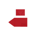 thumbnail image 1 of LUXPaper A7 Pocket Invitations, 5 x 7, Ruby Red, 80 Pack, 1 of 1