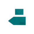 thumbnail image 1 of LUXPaper A7 Pocket Invitations, 5 x 7, Teal Blue, 50 Pack, 1 of 1