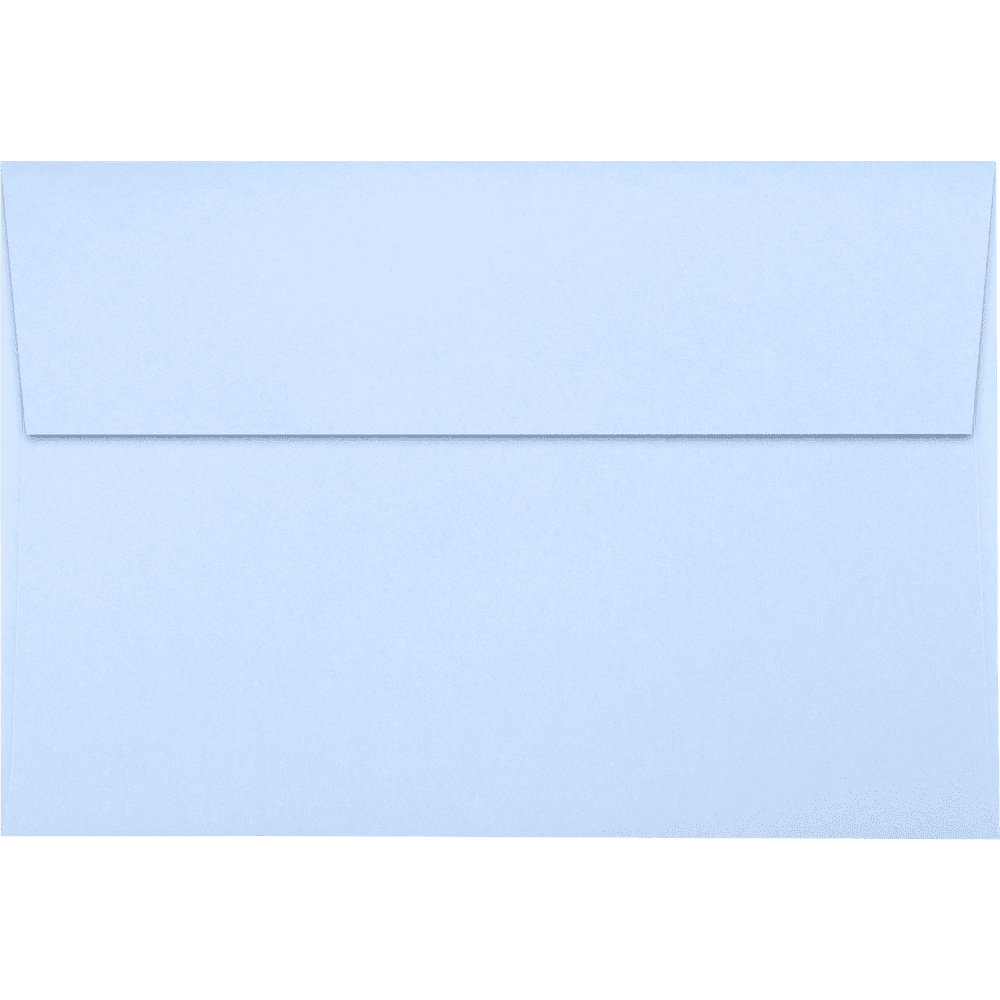 LUXPaper A8 Invitation Envelopes w/Peel & Press, 5 1/2 x 8 1/8, Baby Blue, 1000 Pack
