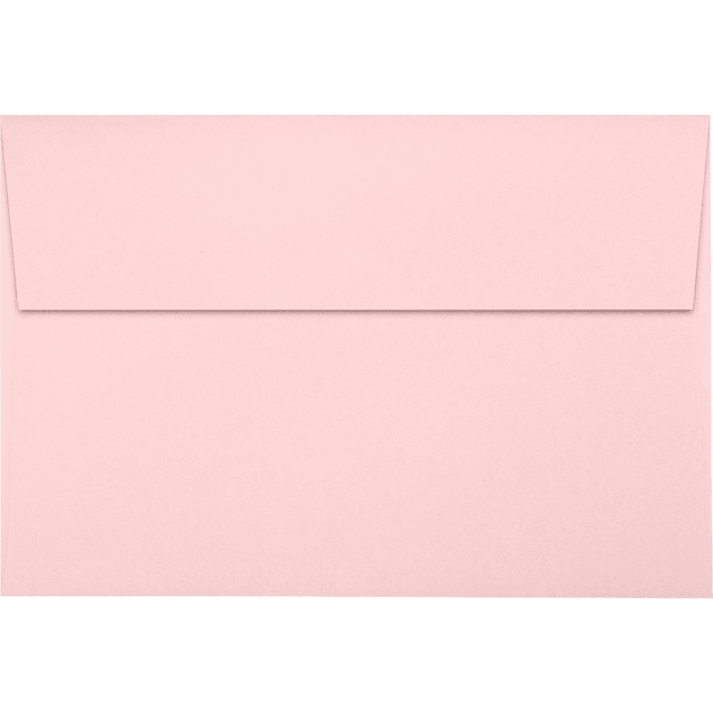 LUXPaper A8 Invitation Envelopes w/Peel & Press, 5 1/2 x 8 1/8, Candy Pink, 250 Pack