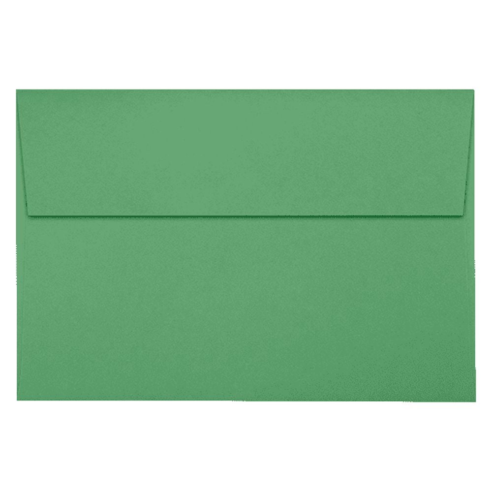 LUXPaper A8 Invitation Envelopes w/Peel & Press, 5 1/2 x 8 1/8, Holiday Green, 250 Pack