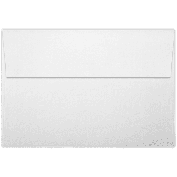 LUXPaper A8 Invitation Envelopes w/Peel & Press, 5 1/2 x 8 1/8, White Linen, 500 Pack