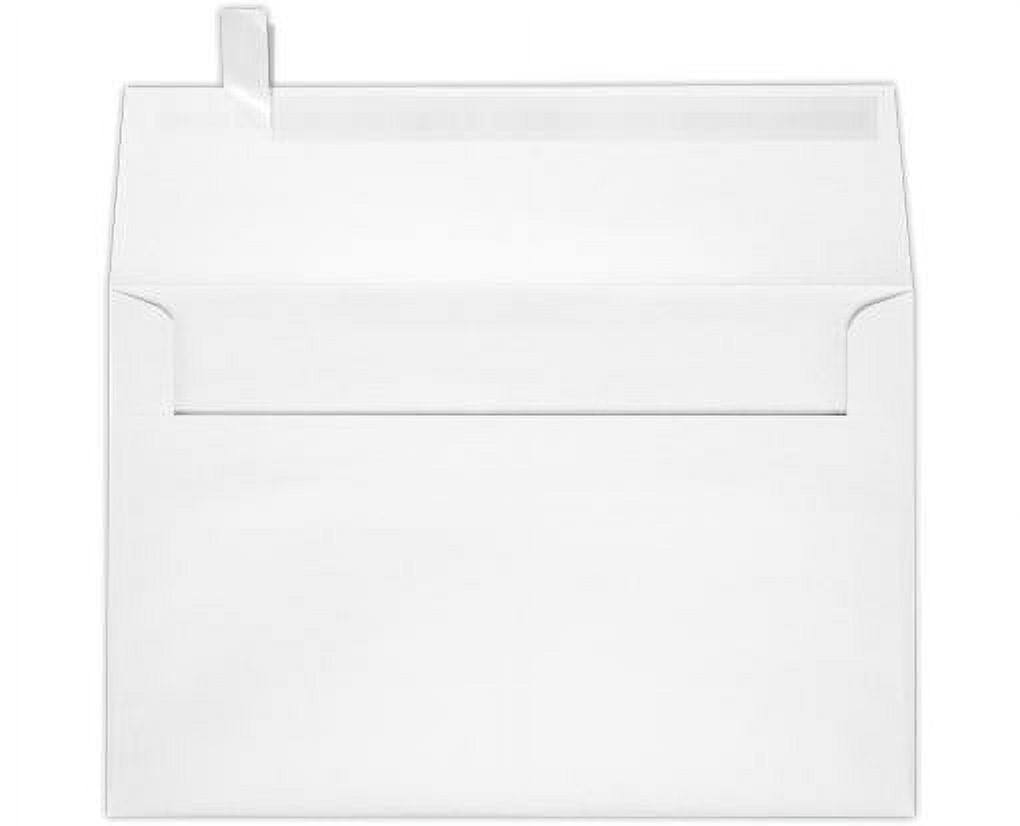 LUXPaper A9 Invitation Envelope, (5 3/4 x 8 3/4), Crystal Metallic, 50/Pack
