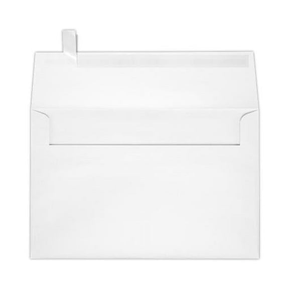 LUXPaper A9 Invitation Envelope, (5 3/4 x 8 3/4), Crystal Metallic, 50/Pack
