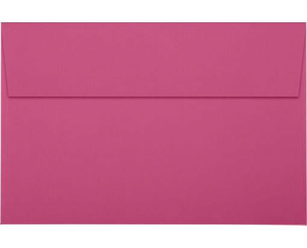 LUXPaper A9 Invitation Envelope, (5 3/4 x 8 3/4), Magenta, 250/Pack